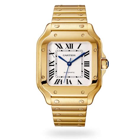 cartier santos medium steel and gold|santos cartier watch price.